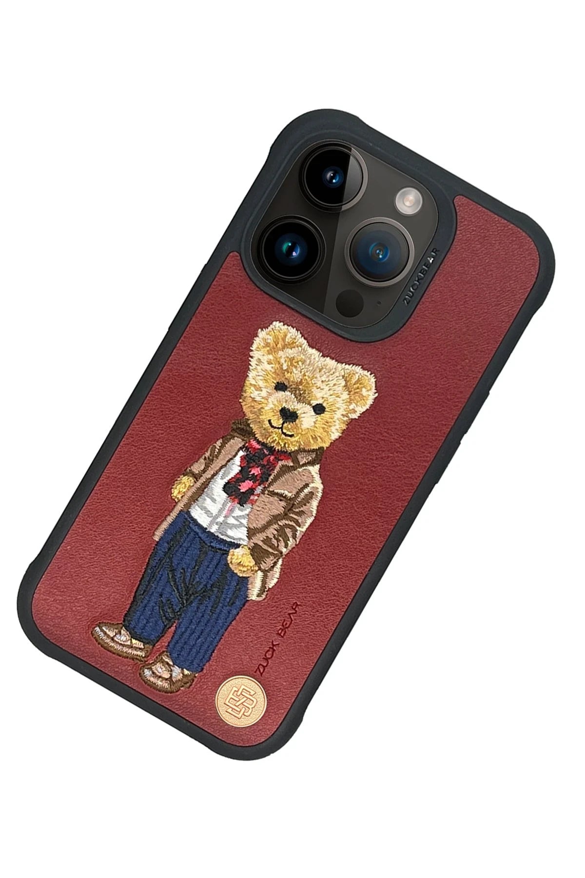 ZuckBear iPhone 15 Pro London Classic Telefon Kılıfı