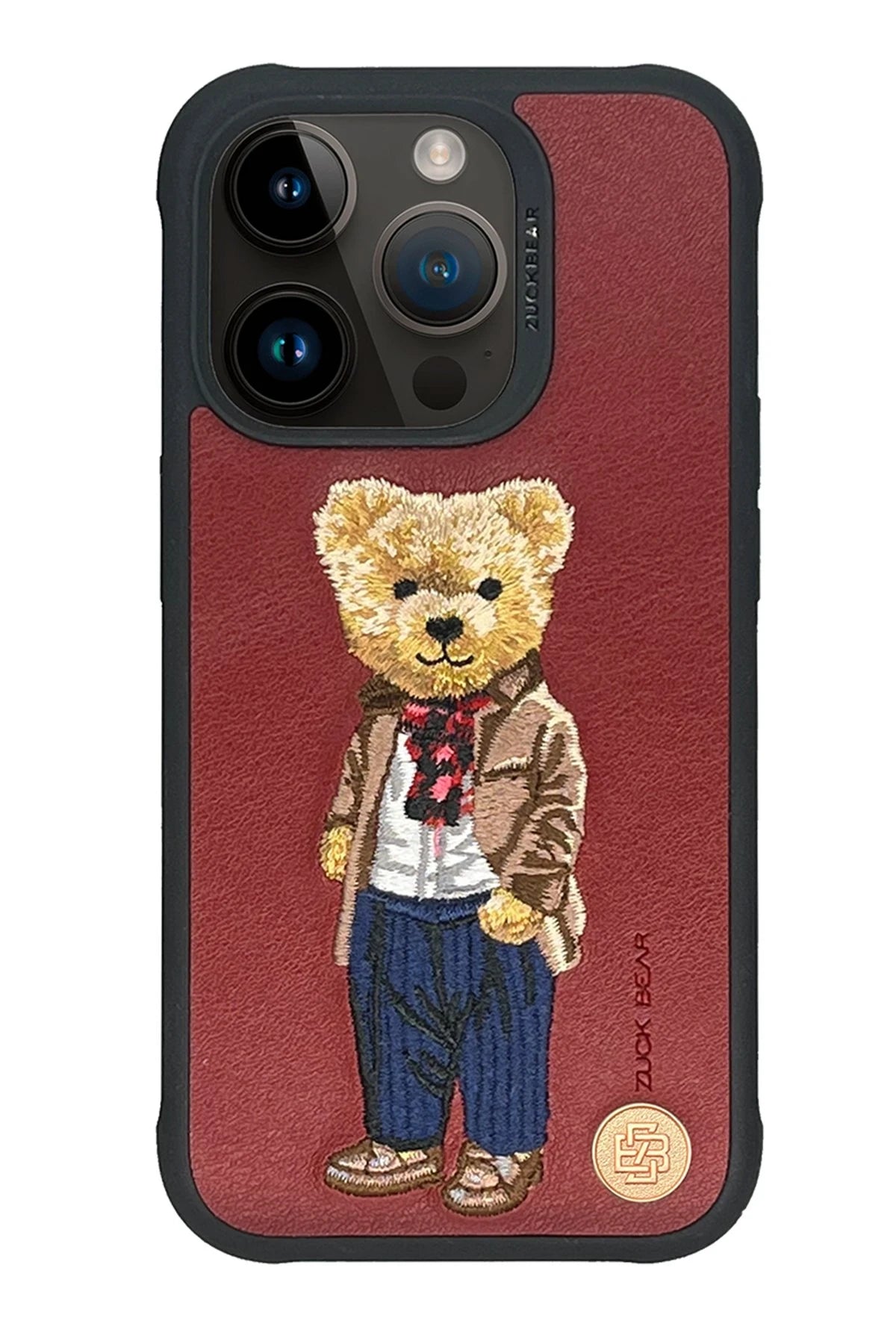 ZuckBear iPhone 15 Pro London Classic Telefon Kılıfı