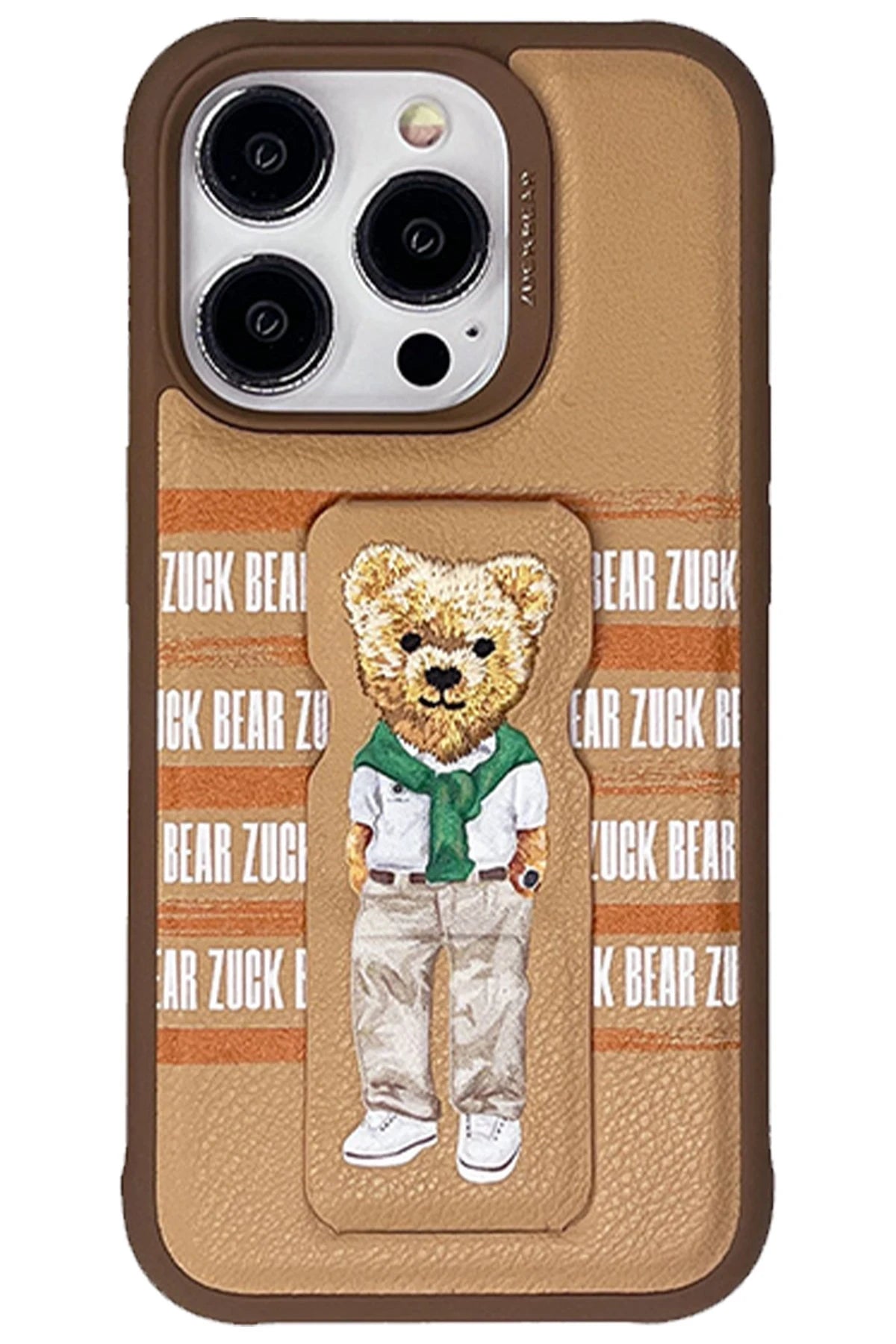 ZuckBear iPhone 15 Pro Max Claude Standlı Telefon Kılıfı