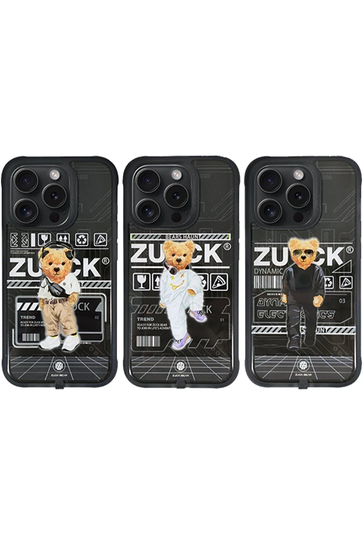 ZuckBear iPhone 15 Pro Max Colby Light Telefon Kılıfı