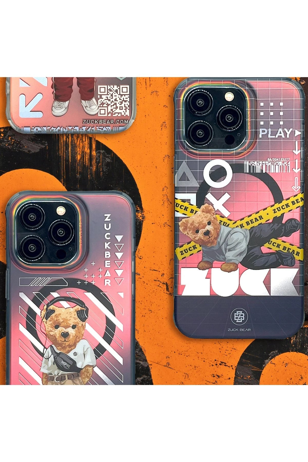 ZuckBear iPhone 15 Pro Max New York Never Sleeps Magsafe Telefon Kılıfı