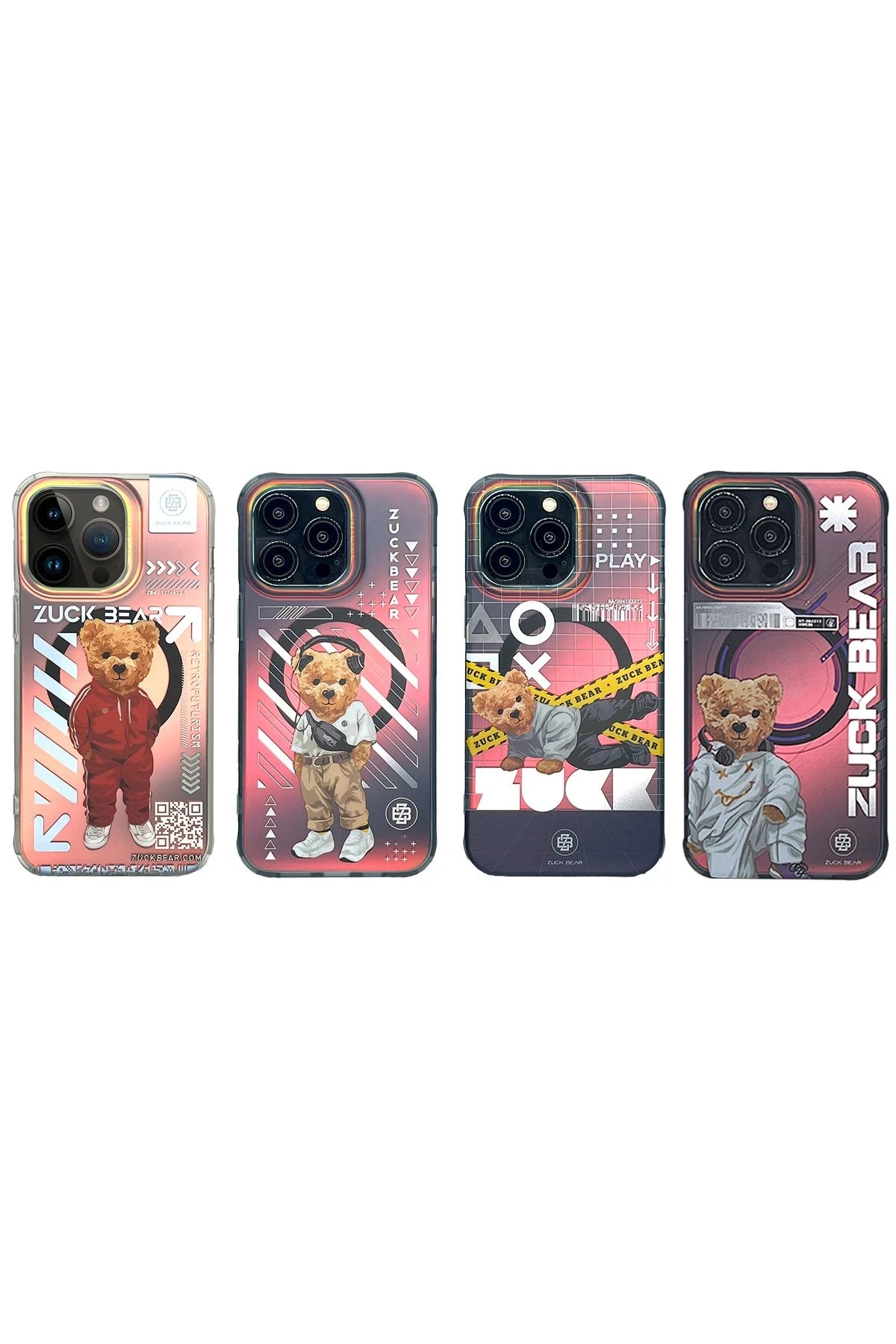 ZuckBear iPhone 15 Pro Max New York Never Sleeps Magsafe Telefon Kılıfı