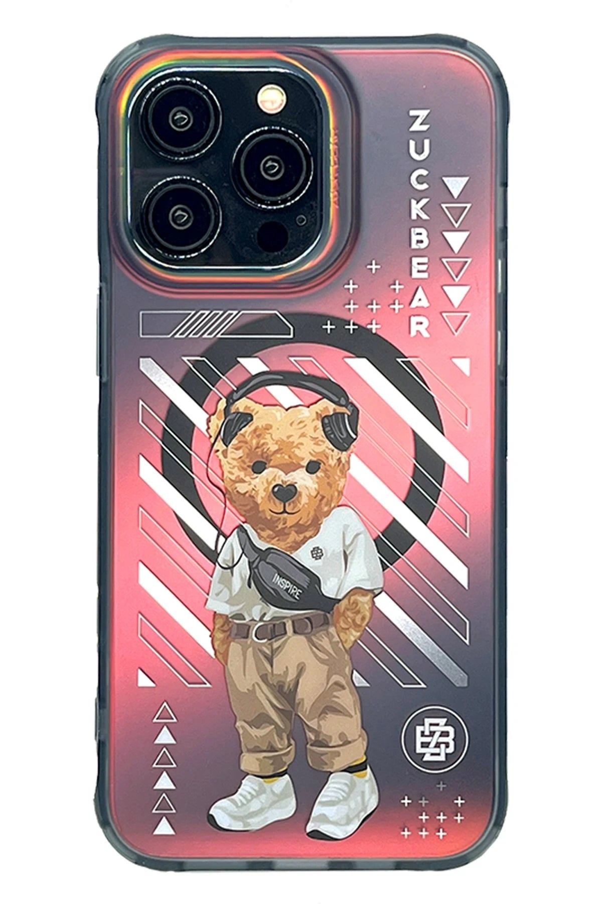 ZuckBear iPhone 15 Pro Max New York Never Sleeps Magsafe Telefon Kılıfı