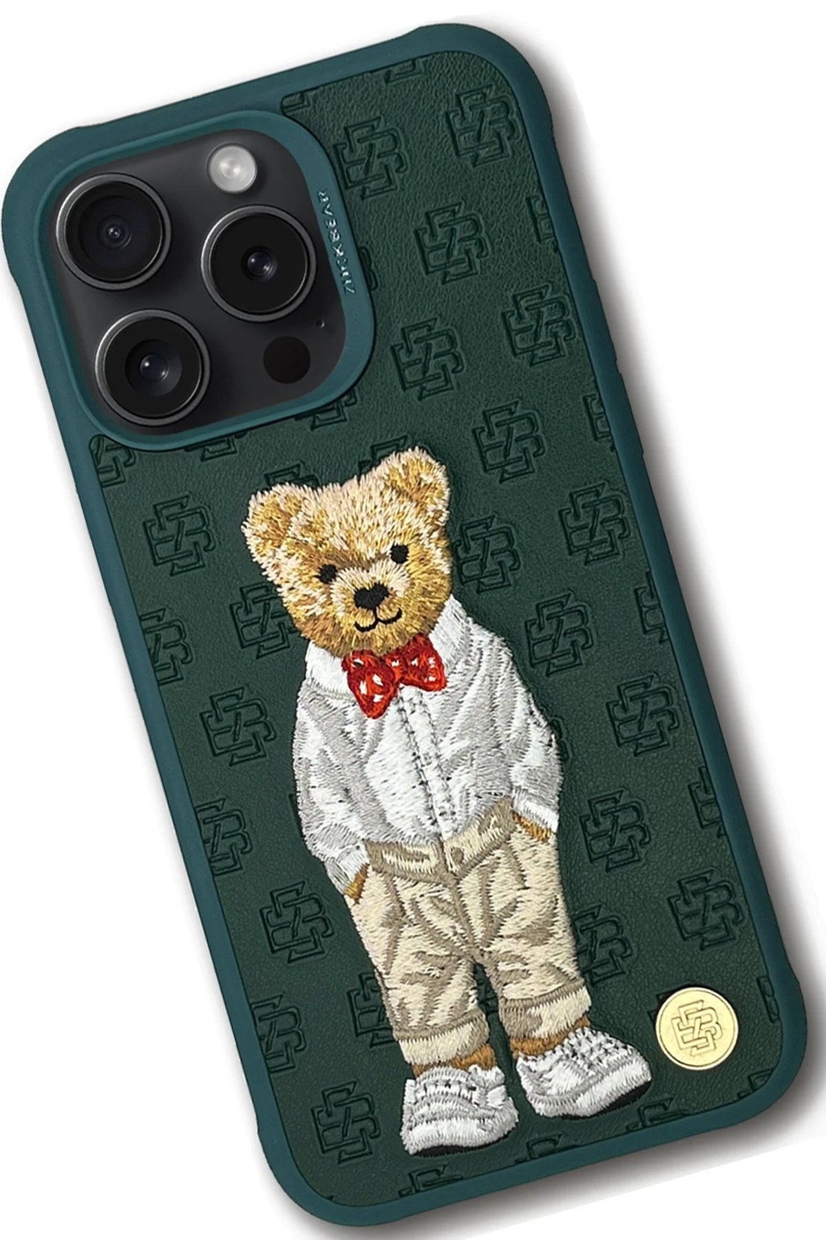 ZuckBear iPhone 15 Pro Max Paris Gentleman Telefon Kılıfı
