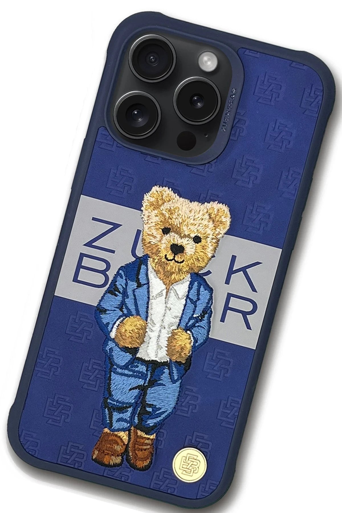ZuckBear iPhone 15 Pro Max Paris Gentleman Telefon Kılıfı