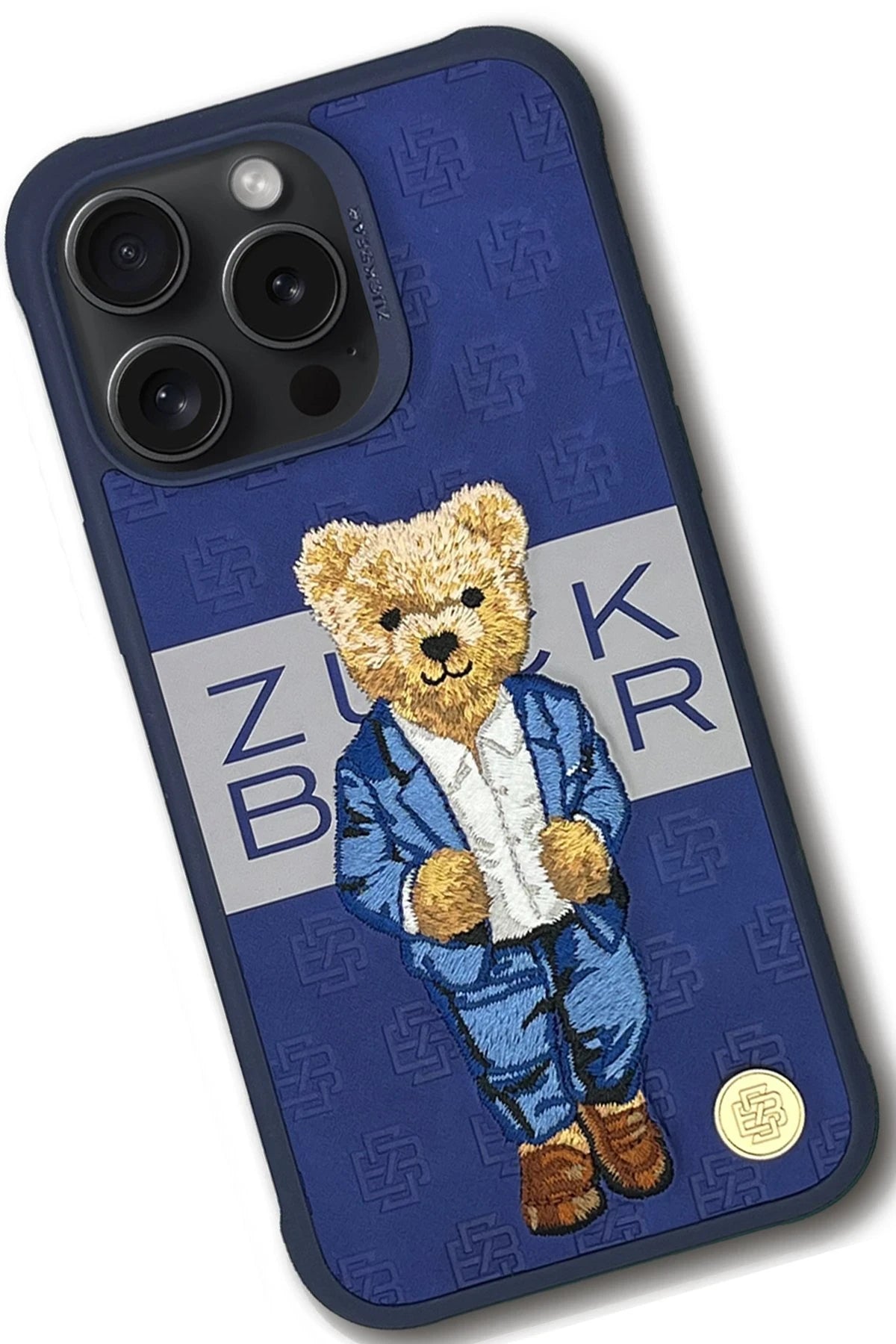 ZuckBear iPhone 15 Pro Max Paris Gentleman Telefon Kılıfı