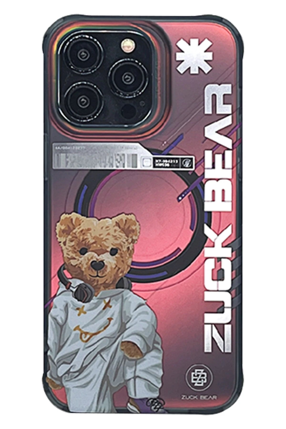 ZuckBear iPhone 15 Pro New York Never Sleeps Magsafe Telefon Kılıfı