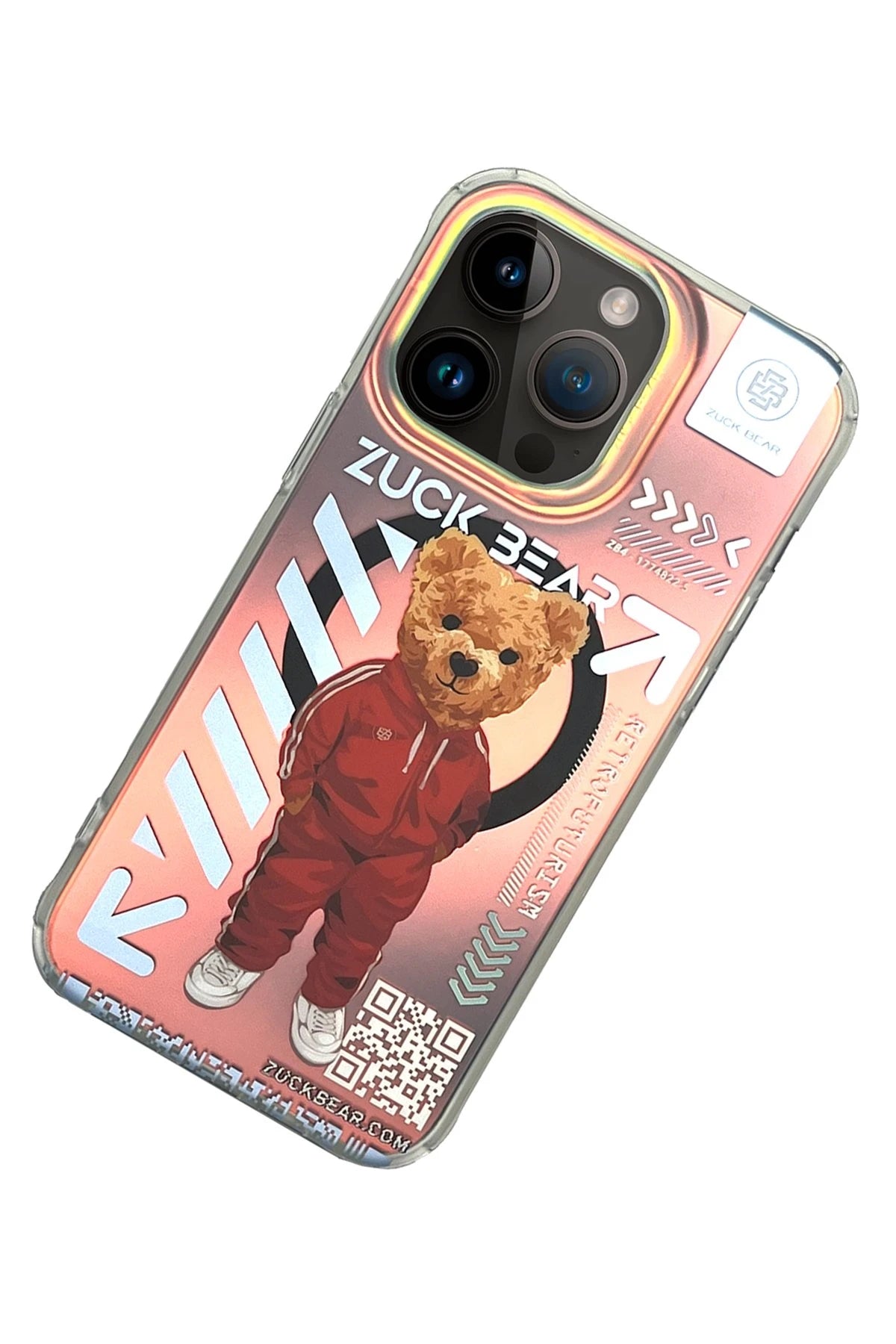 ZuckBear iPhone 15 Pro New York Never Sleeps Magsafe Telefon Kılıfı