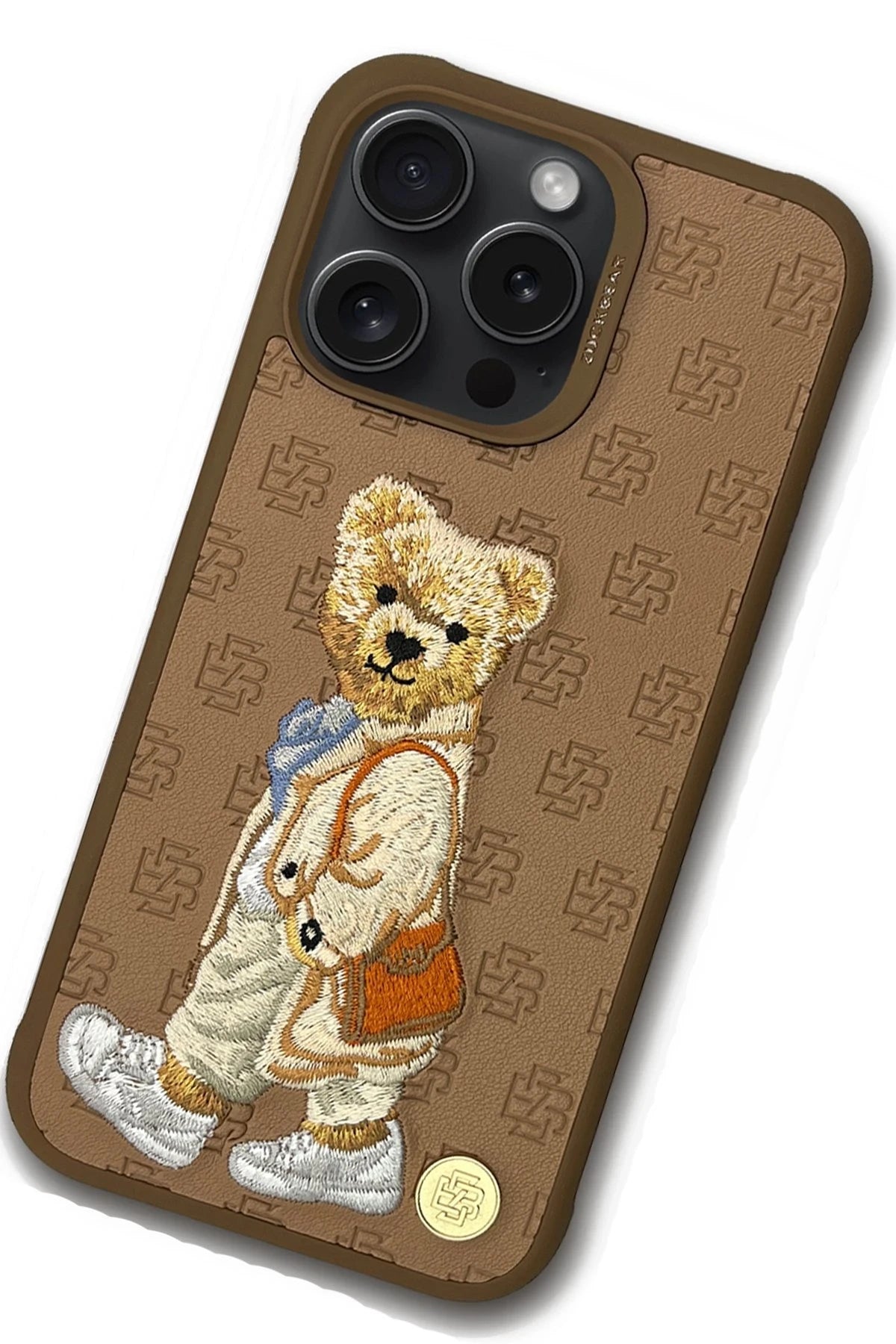 ZuckBear iPhone 15 Pro Paris Gentleman Telefon Kılıfı