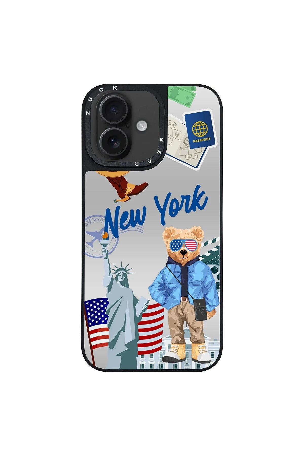 ZuckBear iPhone 16 Benard Mirror Magsafe Telefon Kılıfı