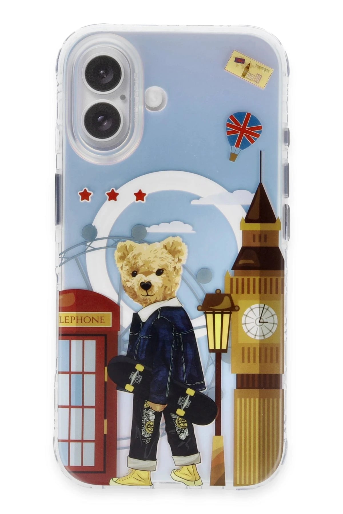 ZuckBear iPhone 16 Darnell Frosted Laser Magsafe Telefon Kılıfı