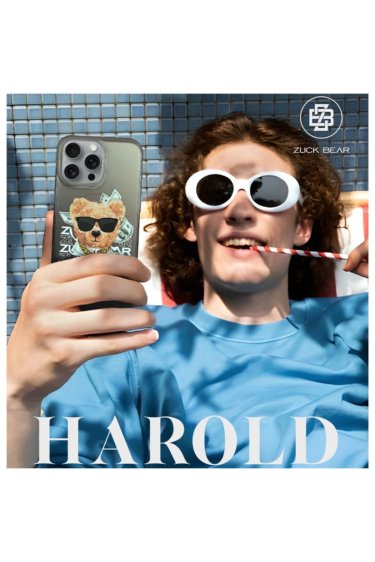 ZuckBear iPhone 16 Pro Harold Magsafe Telefon Kılıfı