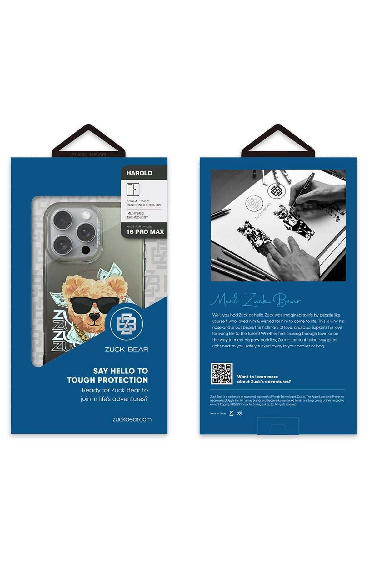 ZuckBear iPhone 16 Pro Max Harold Magsafe Telefon Kılıfı